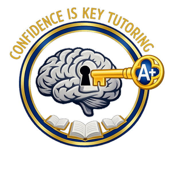 Confidence Is Key Tutoring logo