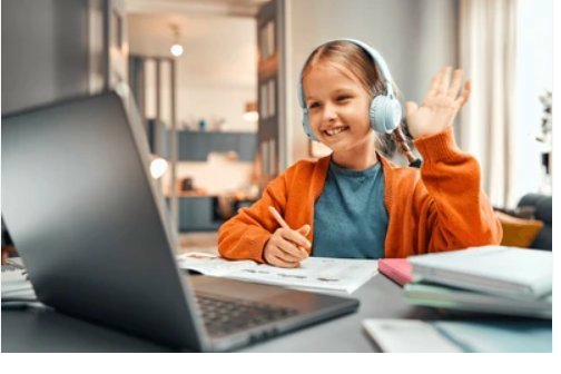 Student engaged in think-aloud problem solving